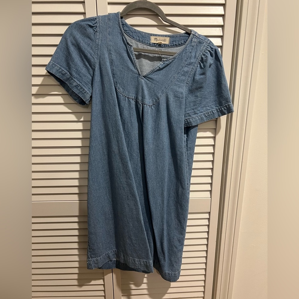 Chambray / Denim Madewell Dress- XS